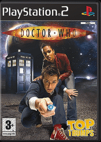 Top Trumps: Doctor Who PAL Playstation 2  box art
